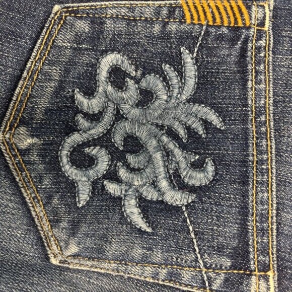 PAIGE Laurel Canyon Cropped Waist Size 28 Stretch Denim 5 Pocket Capri EUC - Picture 5 of 10